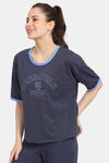 Rosaline Easy Movement Relaxed Top - Navel Academy — thumbnail 2